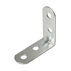 Планка Dimco Star ъглова усилена оребрена тясна 40х40х15х1.5 мм, 90 °