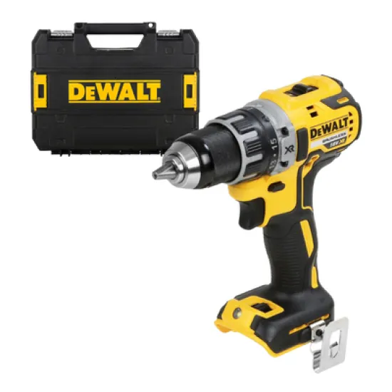 Винтоверт DeWALT акумулаторен безчетков без батерия и зарядно 18 V, 70 Nm, 1.5-13 мм, DCD791NT