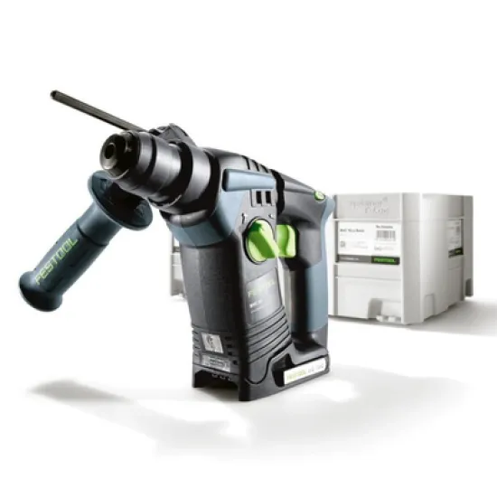 Перфоратор Festool акумулаторен безчетков без батерия и зарядно SDS-plus, 18 V, 1.8 J, BHC 18 Li Basic