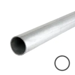 Тръба Prosal Tubes електрозаварена милиметрова, поцинкована ф 48 x 1.4 мм, 6 м