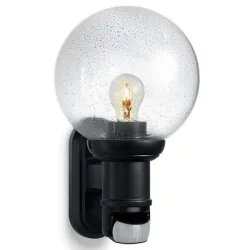 Лампа Steinel Sensors DIY фасадна със сензор 60 W, 368 мм, 230 V, 44 IP, E27, черна, L 560 S