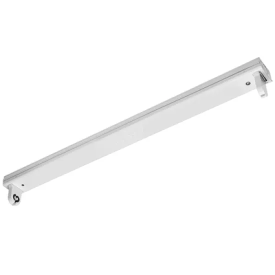 Тяло GTV за LED крушка тип пура отворено 620 мм, 230 V, 20 IP, G13/T8, бял, OSL SLIM-1x60cm T8 LED