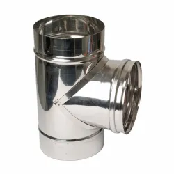 Тройник Kamininox за димоотвод  ф 150 мм, 90 °
