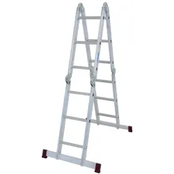 Стълба Krause алуминиева многофункционална сгъваема с платформа 4x3 бр., 3.5 м, 150 кг, Corda Стълба Krause алуминиева многофункционална сгъваема с платформа 4x3 бр., 3.5 м, 150 кг, Corda