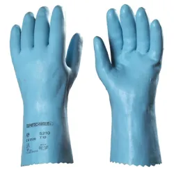 Ръкавици Eurotechnique латексови размер 10, 300 мм, светлосини, 5210 Ръкавици Eurotechnique латексови размер 10, 300 мм, светлосини, 5210