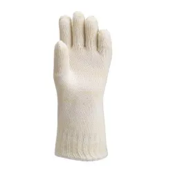 Ръкавици Eurotechnique със защита от топлина с 5 пръста размер 10, 330 мм, 350 °C, кремави, 4687