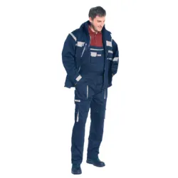 Яке Coverguard с полугащеризон зимни комплект размер 58, тъмносини, Navy Яке Coverguard с полугащеризон зимни комплект размер 58, тъмносини, Navy