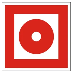 Знак Totem лепенка противопожарен Ръчно задействащо се противопожарно или известително устройство 147х147 мм Знак Totem лепенка противопожарен Ръчно задействащо се противопожарно или известително устройство 147х147 мм