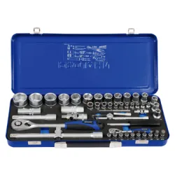 Гедоре комплект Projahn  вложки с тресчотка и накрайници 48 бр., 4-32 мм х 1/2 - 1/4 Гедоре комплект Projahn  вложки с тресчотка и накрайници 48 бр., 4-32 мм х 1/2 - 1/4