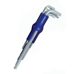 Ключ Projahn Г-образен шестостен комплект милиметрови 1.5-10 мм, 8 бр. Ключ Projahn Г-образен шестостен комплект милиметрови 1.5-10 мм, 8 бр.