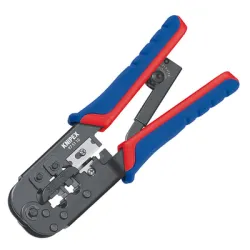 Клещи Knipex кербовъчни за телефонни и компютърни конектори 190 мм, 6-12 мм, 97 51 10 SB Клещи Knipex кербовъчни за телефонни и компютърни конектори 190 мм, 6-12 мм, 97 51 10 SB