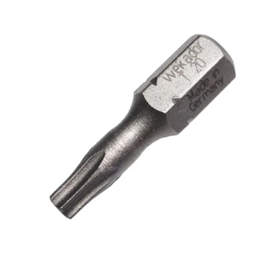 Накрайник бит Wekador TX Torx торсионен TX 20, 1/4, 25 мм