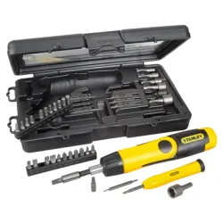 Накрайник бит Stanley комплект с държач 38 бр., 1/4 Накрайник бит Stanley комплект с държач 38 бр., 1/4