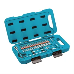 Накрайник бит Makita комплект с тресчотка и вложки 40 бр., 1/4 Накрайник бит Makita комплект с тресчотка и вложки 40 бр., 1/4