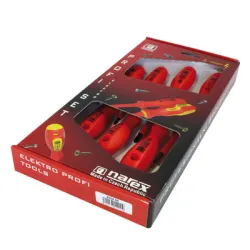 Отвертка Narex Bystrice комплект електротехнически 1000V VDE SB/PH/PZ 7 бр., 8554 E Line Elektro Отвертка Narex Bystrice комплект електротехнически 1000V VDE SB/PH/PZ 7 бр., 8554 E Line Elektro