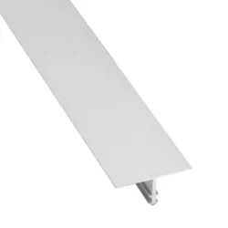 Лайстна Genesis за под алуминиева преходна 22 мм, 2.5 м, светло сребро, EDA