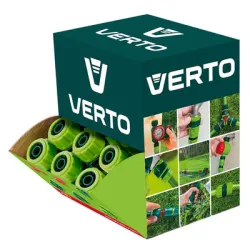 Муфа Verto за маркуч пластмасова 30 бр. 3/4 - 3/4, 15G743-30 Муфа Verto за маркуч пластмасова 30 бр. 3/4 - 3/4, 15G743-30