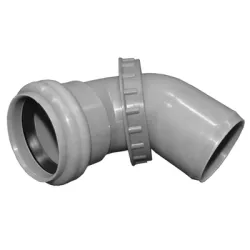 Коляно Emko PP за канализация с холендър ф 50 мм