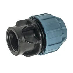 Преход Elysee PP бърза връзка за PE тръби вътрешна резба ф 20 мм x 3/4, 10 bar, 360A Преход Elysee PP бърза връзка за PE тръби вътрешна резба ф 20 мм x 3/4, 10 bar, 360A