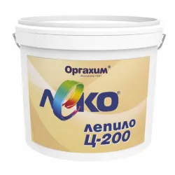 Лепило универсално Orgahim поливинилацетатно 4 кг, Leko C-200 Лепило универсално Orgahim поливинилацетатно 4 кг, Leko C-200