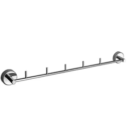 Закачалка за баня Kapitan единична  500x70x45 мм, неръждаема стомана, кръгла, Modern Закачалка за баня Kapitan единична  500x70x45 мм, неръждаема стомана, кръгла, Modern