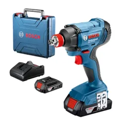 Акумулаторен гайковерт Bosch с колекторен двигател   с 2 батерии и зарядно, 18 V, 180 Nm, квадрат, шестостен, 1/2, 1/4 GDX 180-LI Акумулаторен гайковерт Bosch с колекторен двигател   с 2 батерии и зарядно, 18 V, 180 Nm, квадрат, шестостен, 1/2, 1/4 GDX 180-LI