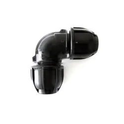 Коляно Filbo PP бърза връзка за PE тръби ф 50 мм, 16 bar, 90 °