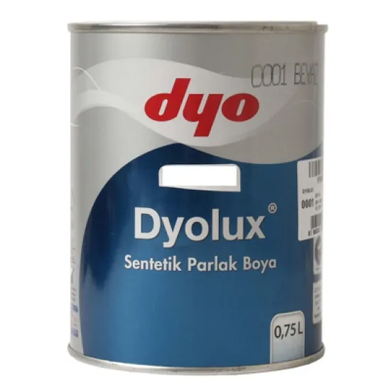 Емайллак Dyo алкиден  0.75 л, бял, Dyolux