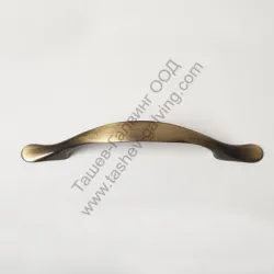 Дръжка OZK мебелна от метал 146х25 мм, антик, ORDEK KULP Дръжка OZK мебелна от метал 146х25 мм, антик, ORDEK KULP