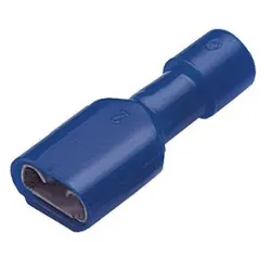 Обувка кабелна с изолация женска, плоска 1.5-2.5 мм2, 6.3 мм, TRB63V Обувка кабелна с изолация женска, плоска 1.5-2.5 мм2, 6.3 мм, TRB63V