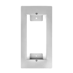 Рамка Balkanbit за входен домофон за вграден монтаж едномодулна алуминий, DAR1