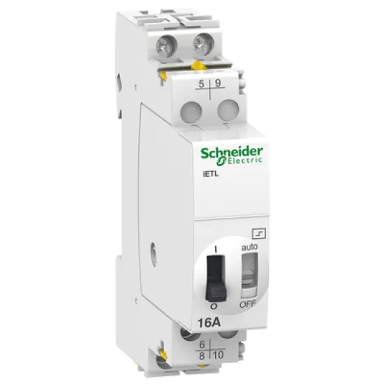 Блок Schneider Electric за импулсно реле разширителен 16 A, 1 NO + 1 NC, AC, 24 V, Acti 9 IETL iTL 16