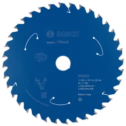 Диск Bosch карбиден за рязане на дърво 165x20x1 мм, 36 z, Expert for Wood Диск Bosch карбиден за рязане на дърво 165x20x1 мм, 36 z, Expert for Wood