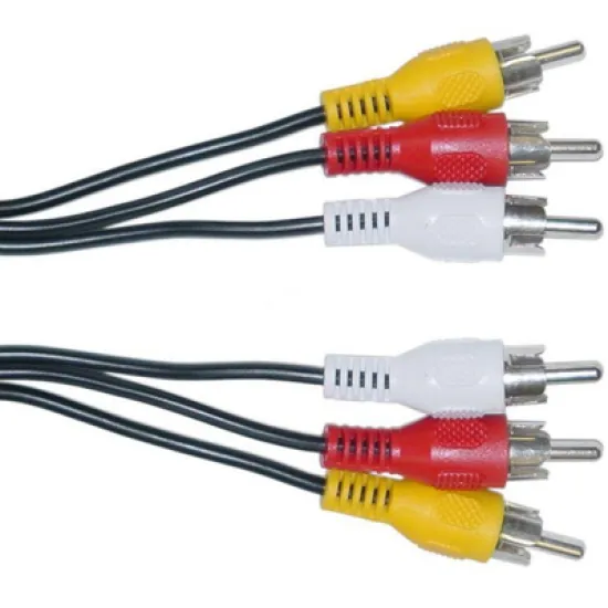 Кабел за аудиосигнал  1.5 м, 3xRCA/m to 3xRCA/m