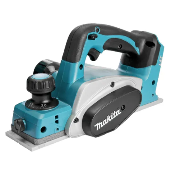 Ренде Makita акумулаторно без батерия и зарядно 18 V, 82 мм, 0-2 мм, DKP180Z