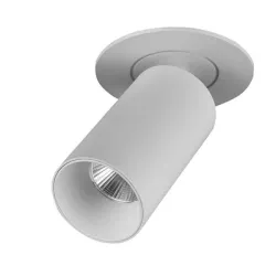 Спот лампа Vivalux интериорна за вътрешен монтаж 230 V, max 1x35 W, GU10, ф 52 мм, 130 мм, бяла, SP704 LUX