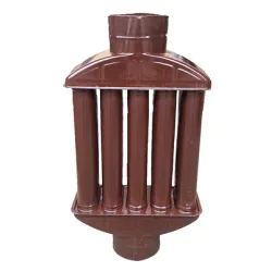 Лира Roza Email за печка  330х615 мм, кафява