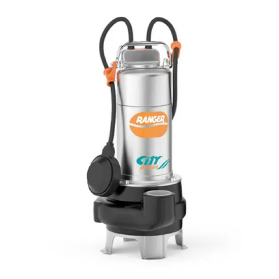 Помпа City Pumps потопяема за фекални и отпадни води 3-21 м3/ч, 8-1 м, 1 1/2 , RANGER 8/35M Помпа City Pumps потопяема за фекални и отпадни води 3-21 м3/ч, 8-1 м, 1 1/2 , RANGER 8/35M
