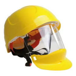 Каска Secura диелектрична противоударна  4 kA/0.5 s, 3 cal/cm2, жълта, Secra-1