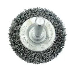 Четка Chiko за бормашина дискова, от стоманена тел, ф 60х18 мм Четка Chiko за бормашина дискова, от стоманена тел, ф 60х18 мм