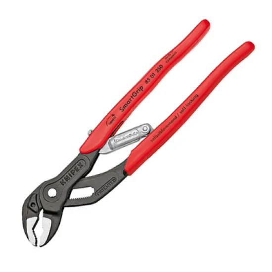 Клещи Knipex водопроводни с автоматично регулиране и изолация 250 мм, 1 1/4 , 32 мм, SmartGrip