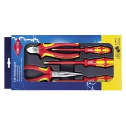 Клещи Knipex комплект с изолация 5 бр., 00 20 13 Клещи Knipex комплект с изолация 5 бр., 00 20 13