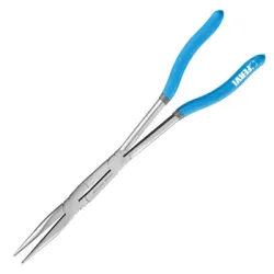 Клещи Fervi телефонни островърхи удължени прави, с изолация 335 мм, 0872/PDD