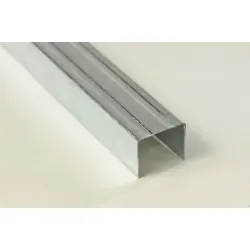 Профил BalkanSteel UD за конструкции от гипскартон 28x27x0.5 мм, 3 м, UD