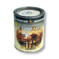 Лак Lackprom алкиден безоловен подов 0.7 л, безцветен, Lapromal PF-201