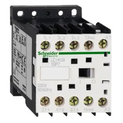 Контактор Schneider Electric променливотоков 3, 1 NC, 220 V, 16 A, TeSys K Контактор Schneider Electric променливотоков 3, 1 NC, 220 V, 16 A, TeSys K