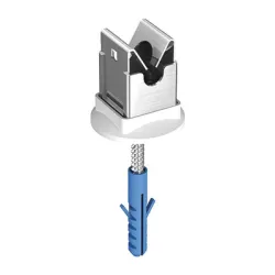 Държач Propster за елементи за мълниезащита клипс ф 8 мм Държач Propster за елементи за мълниезащита клипс ф 8 мм