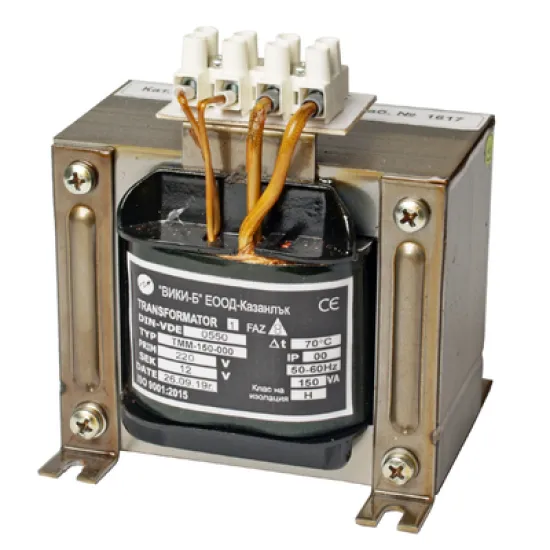 Трансформатор Viki-B понижаващ 400 V, 220 V, 500 VA Трансформатор Viki-B понижаващ 400 V, 220 V, 500 VA