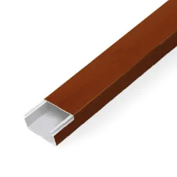 Канал Mutlusan кабелен PVC 25х25x2000 мм, тъмен орех, Eko