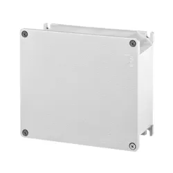 Кутия Scame разклонителна алуминиева за открит монтаж, противовлажна 192x168x80 мм, открит монтаж, сива, 66 IP, Alubox Кутия Scame разклонителна алуминиева за открит монтаж, противовлажна 192x168x80 мм, открит монтаж, сива, 66 IP, Alubox